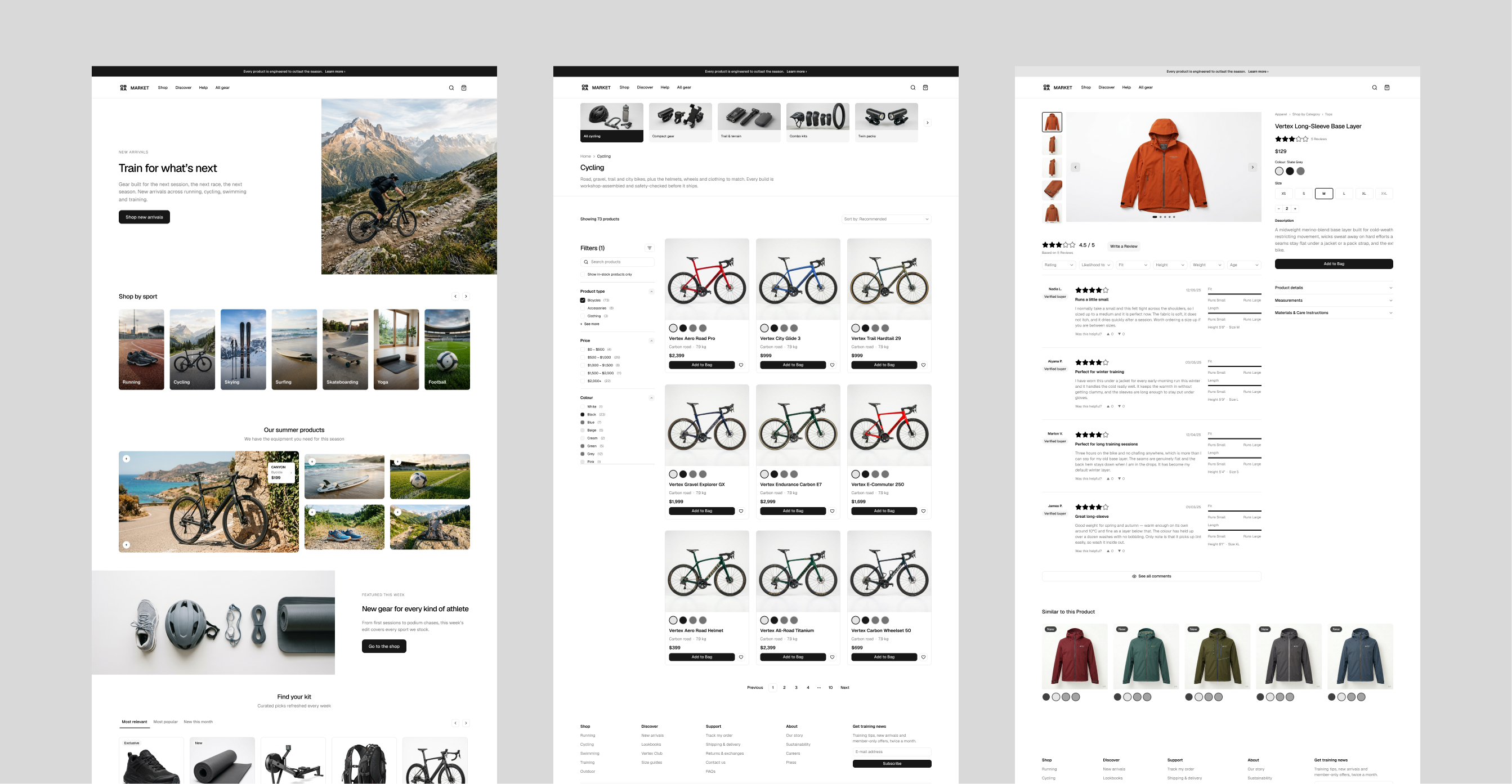 E-commerce preview