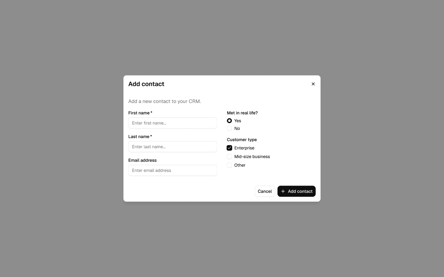Application UI block
