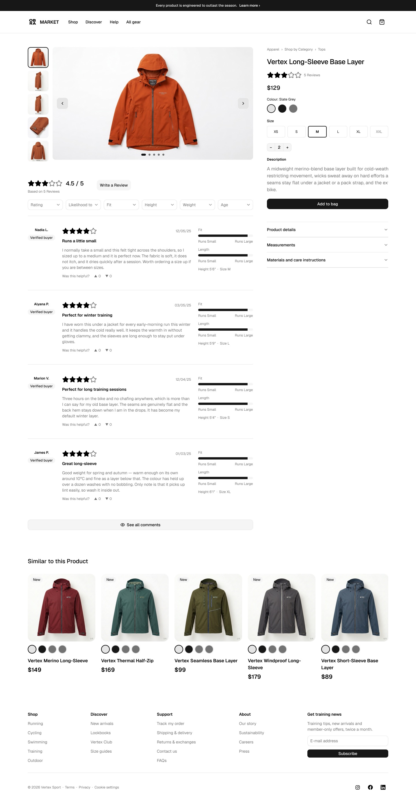 E-commerce Pro Blocks — Product detail
