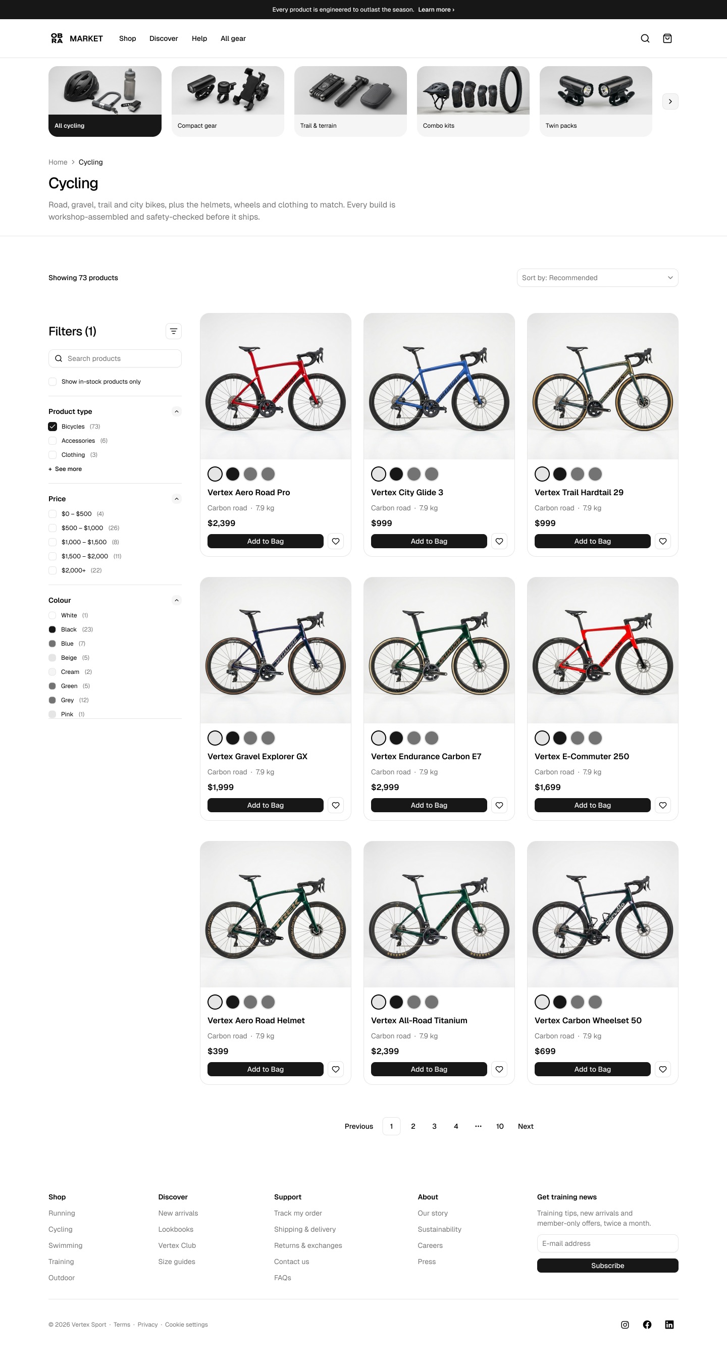 E-commerce Pro Blocks — Product list