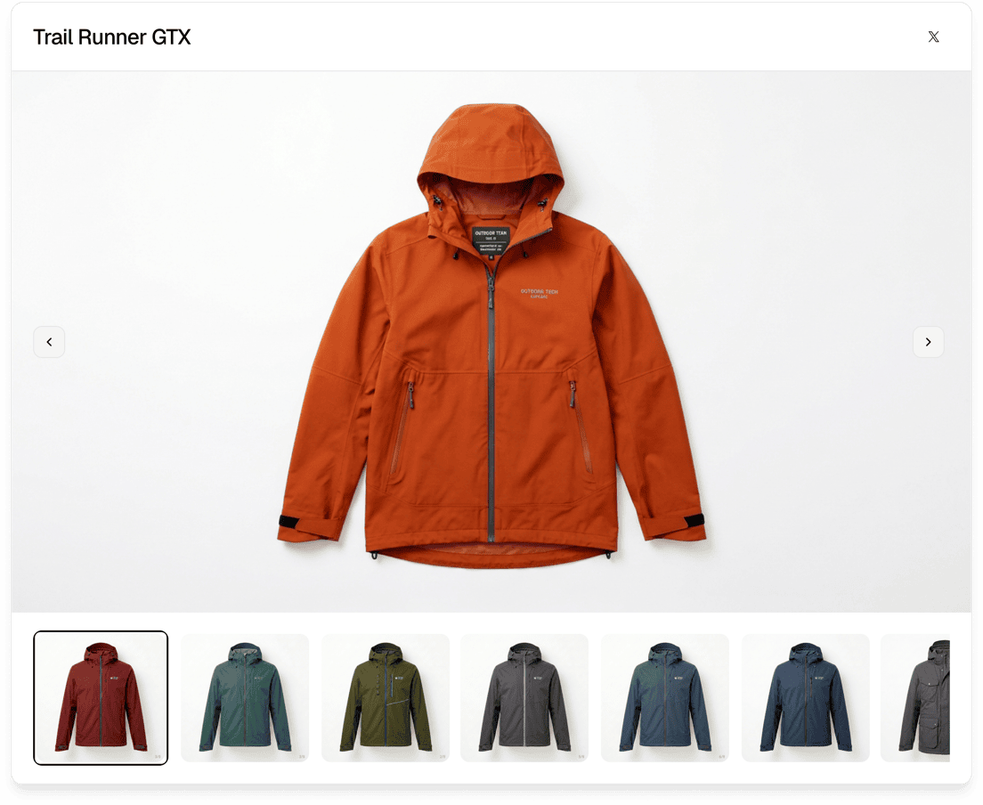 E-commerce Pro Blocks — Gallery modal 02