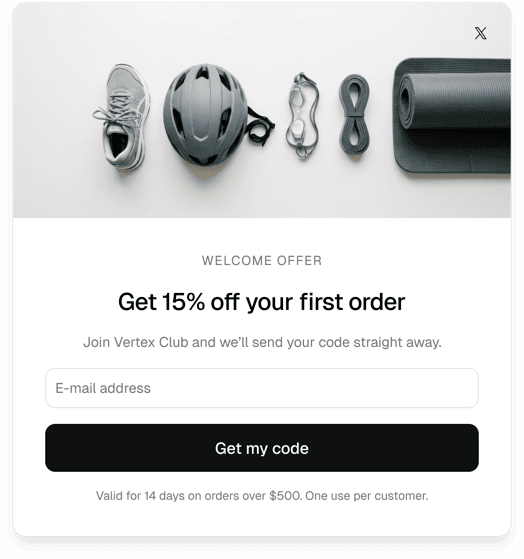E-commerce Pro Blocks — Offer modal 01
