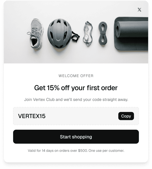 E-commerce Pro Blocks — Offer modal 02